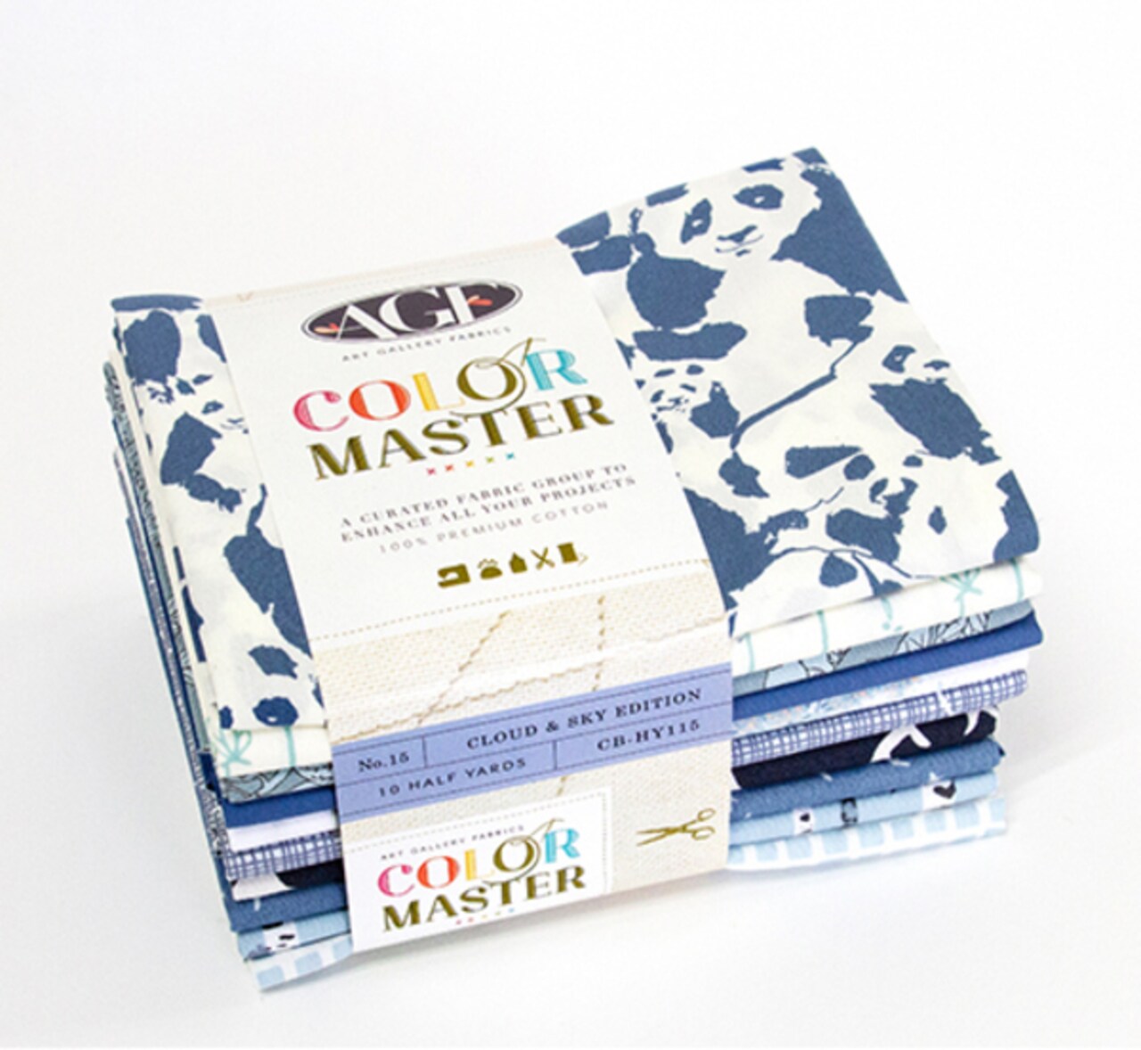Cloud & Sky Color Master Half Yard Bundle by AGF Studio for Art Gallery (CB-HY115)